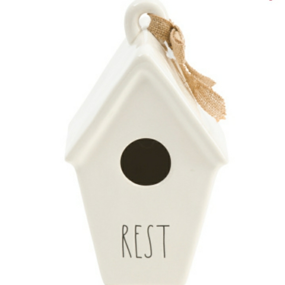 Rae Dunn REST Birdhouse - Picture 1 of 3
